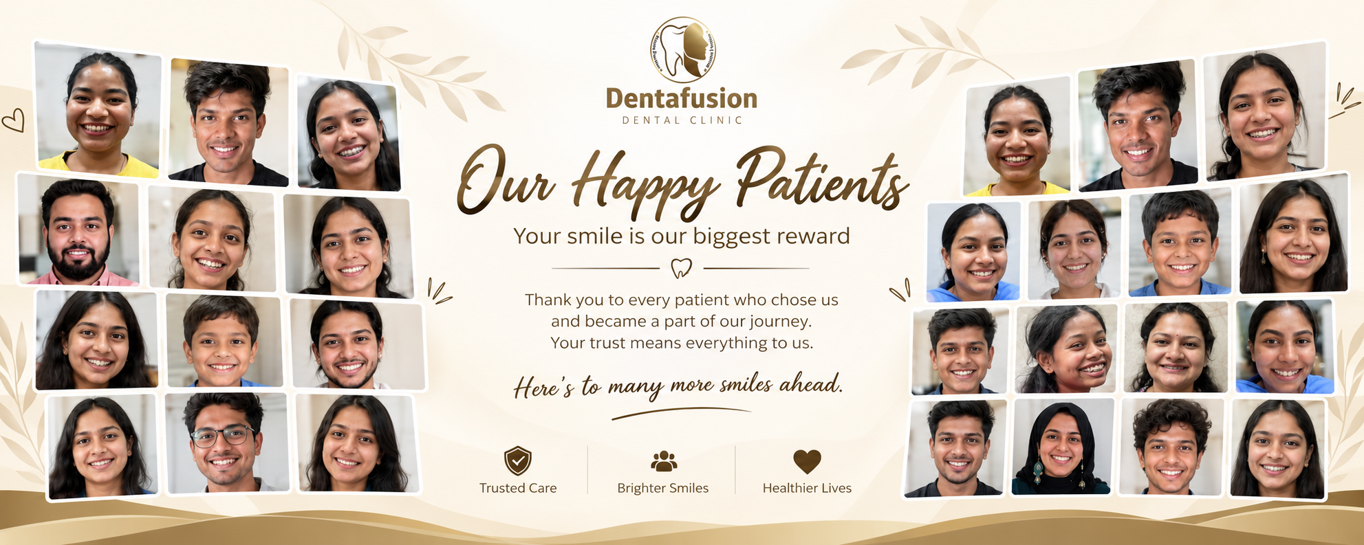 Dentafusion Dental Clinic - Our Happy Patients